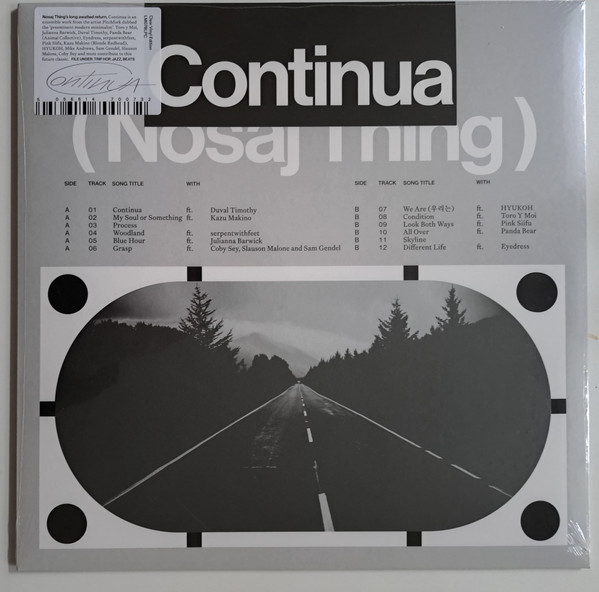 NOSAJ THING — CONTINUA