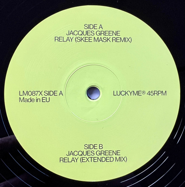 JACQUES GREENE — RELAY