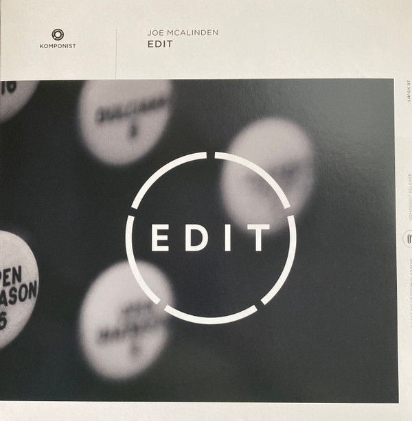 JOE MCALINDEN — Edit