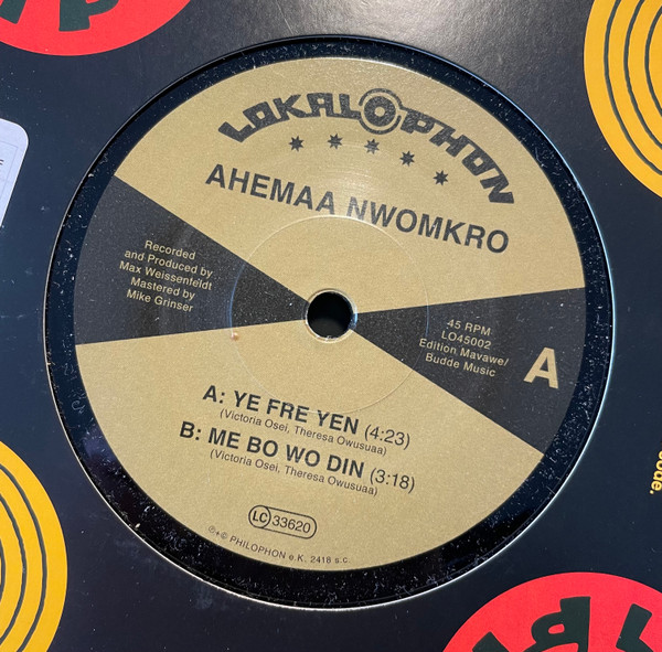 Ahemaa Nwomkro — Ye Fre Yen