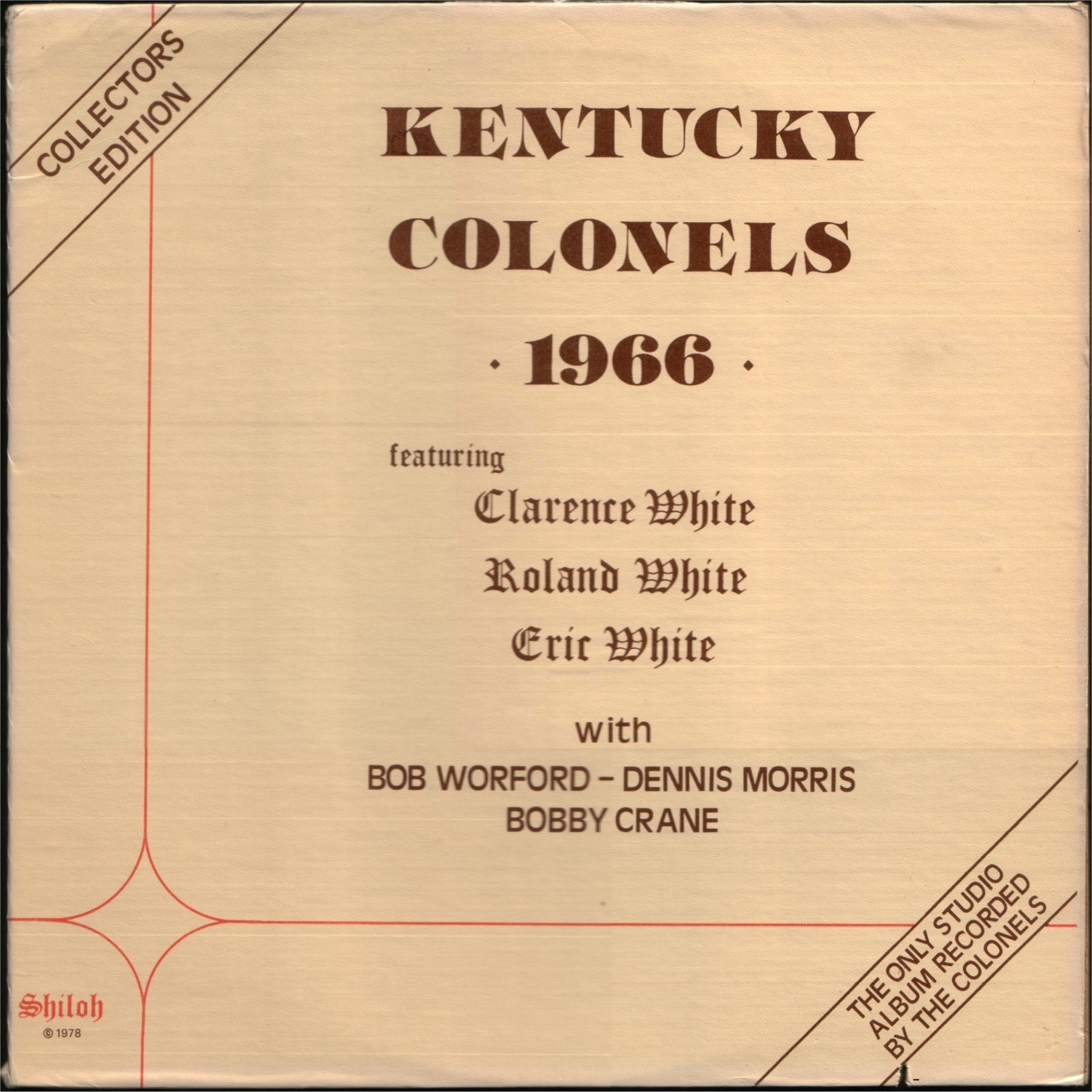 KENTUCKY COLONELS — 1966