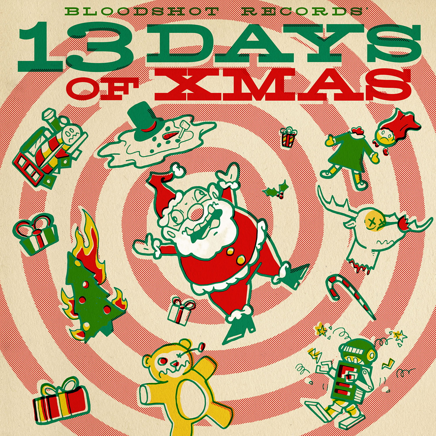 VARIOUS ARTISTS — Bloodshot Records 13 Days Of Xmas