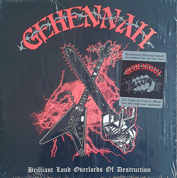 GEHENNAH — Brilliant Loud Overlords Of Destruction