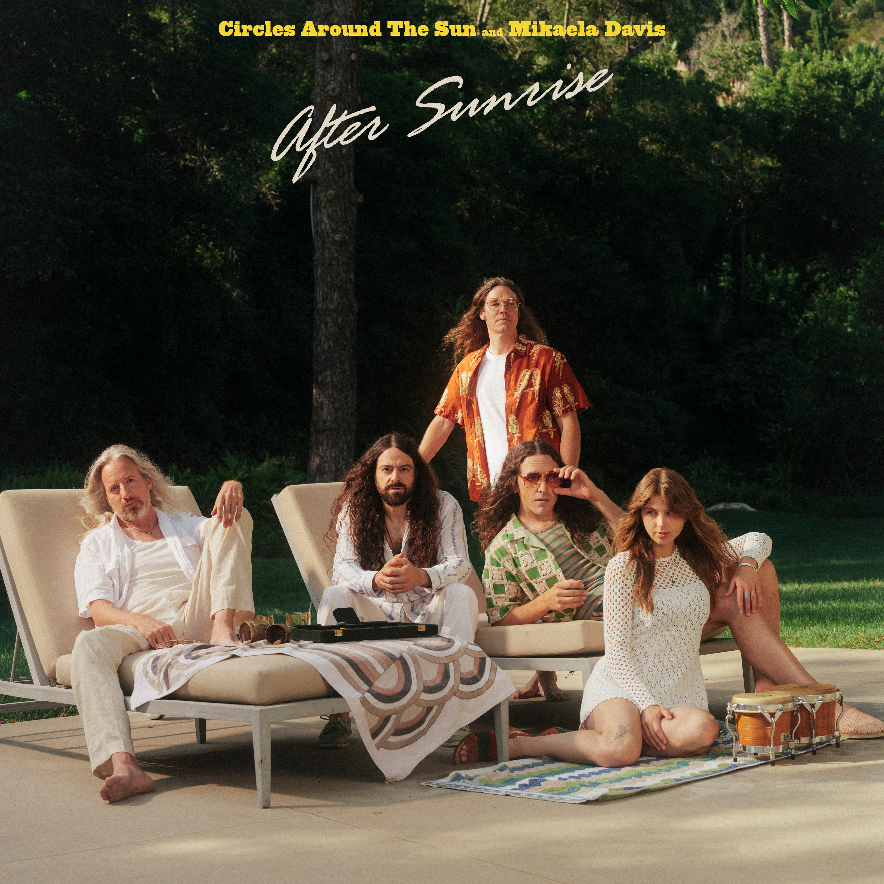 MIKAELA DAVIS & CIRCLES AROUND THE SUN — After Sunrise (Jacuzzi Blue Vinyl)