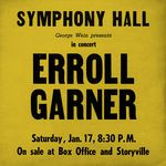 ERROLL GARNER — Symphony Hall Concert