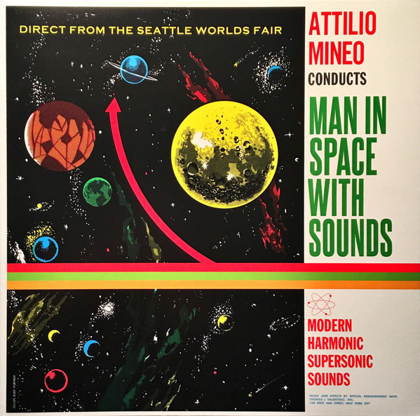ATTILIO MINEO — Man In Space With Sounds (Green/Yellow Swirl Vinyl)