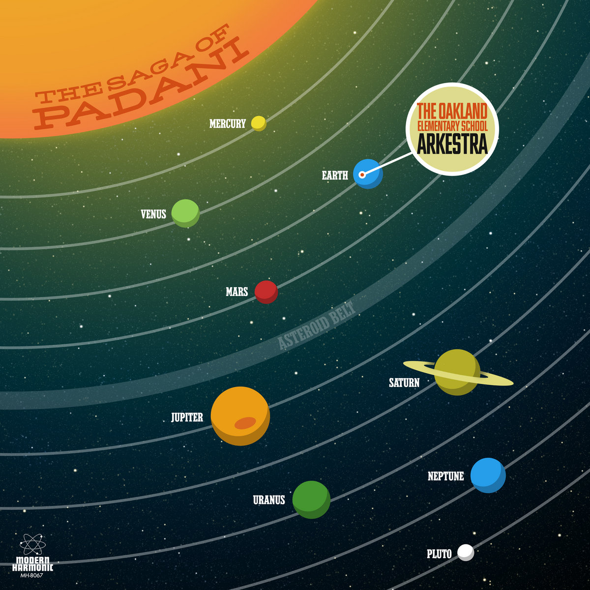 OAKLAND ELEMENTARY SCHOOL ARKESTRA — The Saga Of Padani (Clear/Sunrays Vinyl)