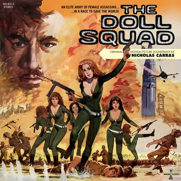 NICHOLAS CARRAS — The Doll Squad - Original Soundtrack (Transparent Green Vinyl)