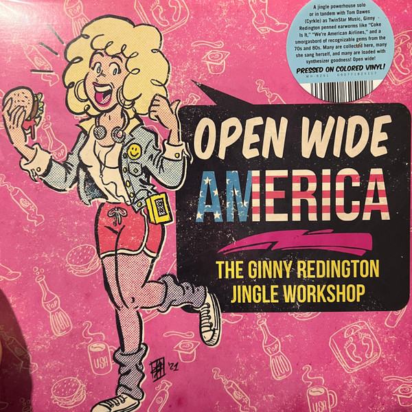 GINNY REDINGTON — Open Wide America: The Ginny Redington Jingle Workshop (White Vinyl)
