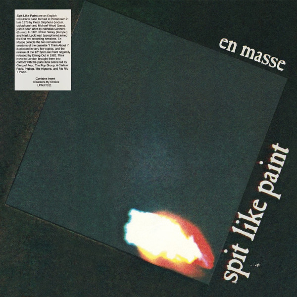 SPIT LIKE PAINT — En Masse