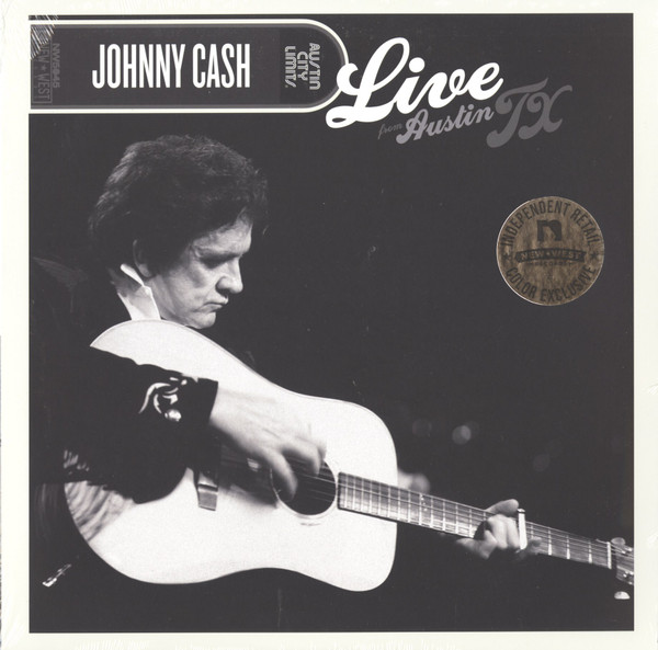 JOHNNY CASH — Live From Austin. Tx