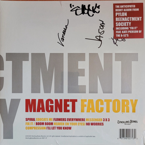 PYLON REENACTMENT SOCIETY — Magnet Factory