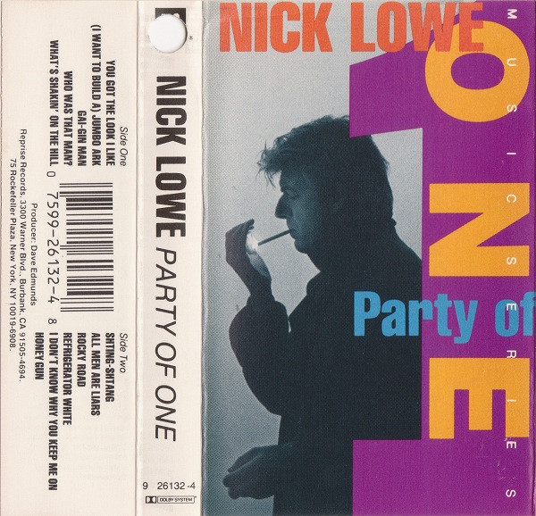 NICK LOWE — Party Of One