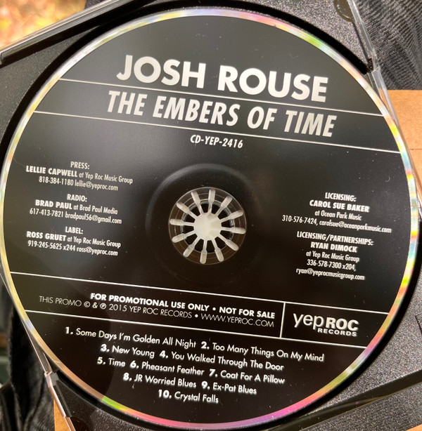 JOSH ROUSE — The Embers Of Time