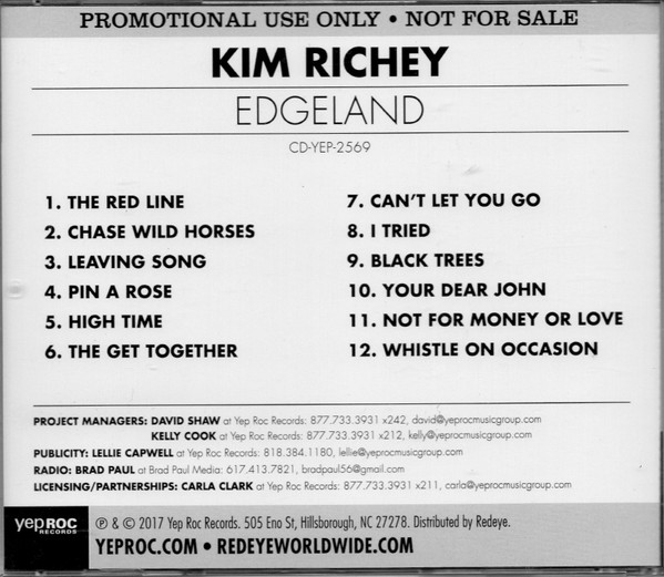 KIM RICHEY — Edgeland