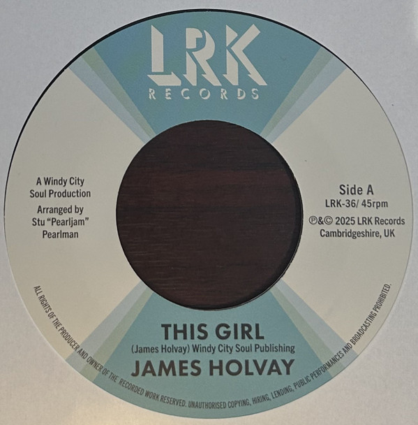 James Holvay — This Girl / Sweet Soul Song