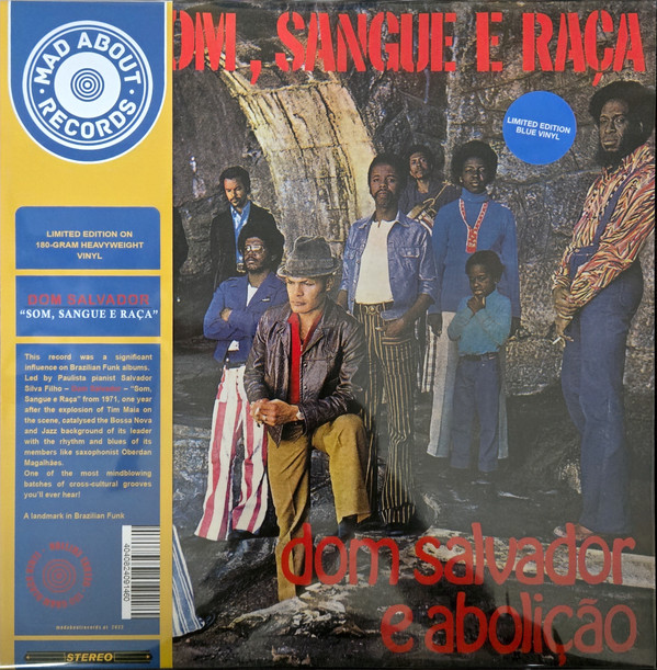 DOM SALVADOR — Som. Sangue E Raca (Blue Vinyl) (+Obi)