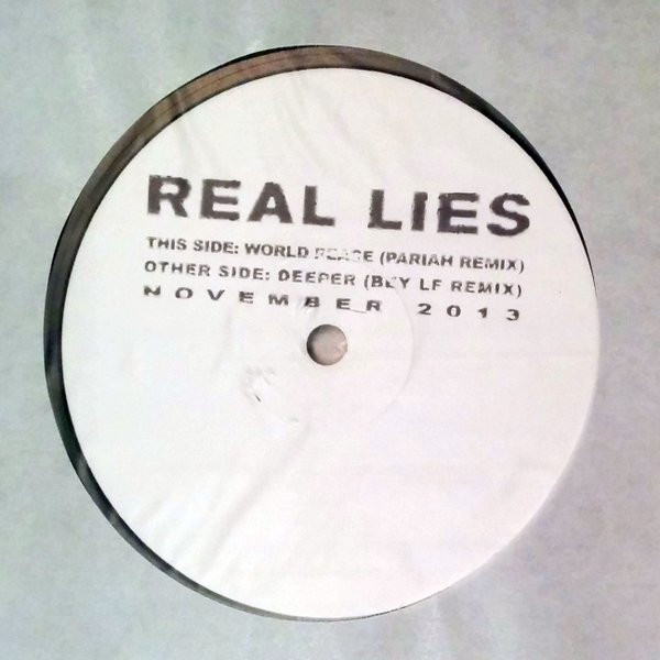REAL LIES — WORLD PEACE / DEEPER - THE REM