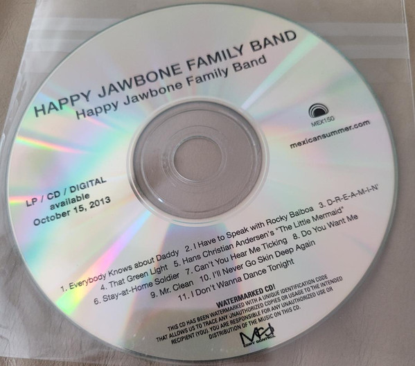 HAPPY JAWBONE FAMILY BAND — HAPPY JAWBONE FAMILY BAND