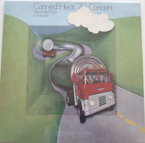 CANNED HEAT — 70 CONCERT RECORDED LIVE IN E