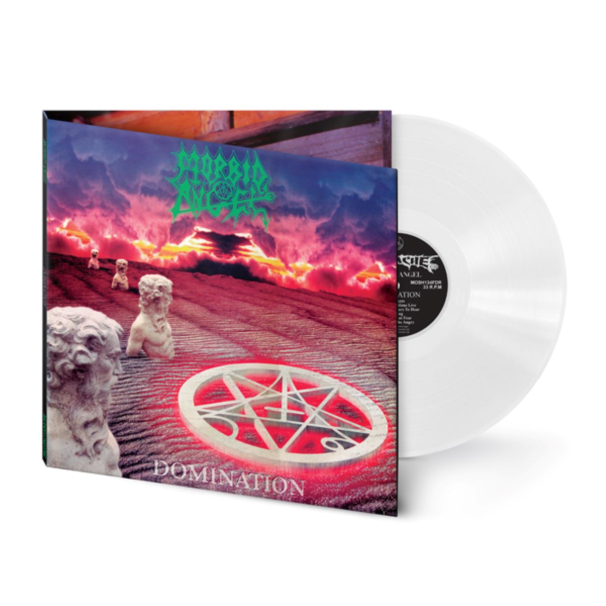 MORBID ANGEL — Domination (White Vinyl) (Phd Exclusive)