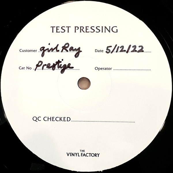 GIRL RAY — Prestige