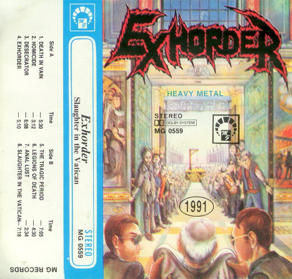 Exhorder — Slaughter In The Vatican (1LP/Transparent)