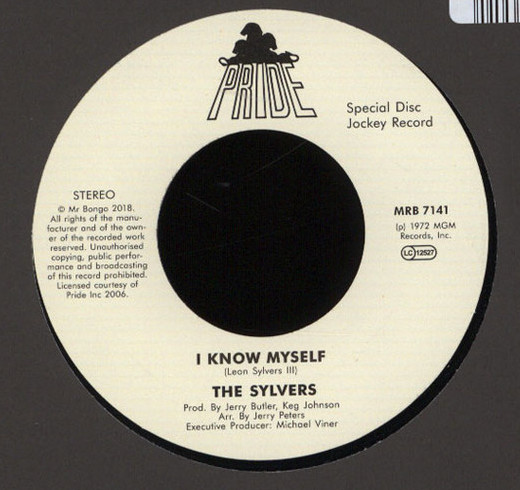 SYLVERS THE — I KNOW MYSELF/WISH THAT I COUL