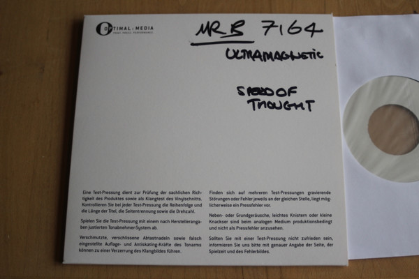 ULTRAMAGNETIC MCS — Travelling At The Speed Of Thought