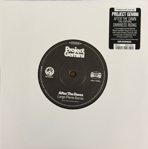 PROJECT GEMINI — AFTER THE DAWN (LARGE PLANTS R