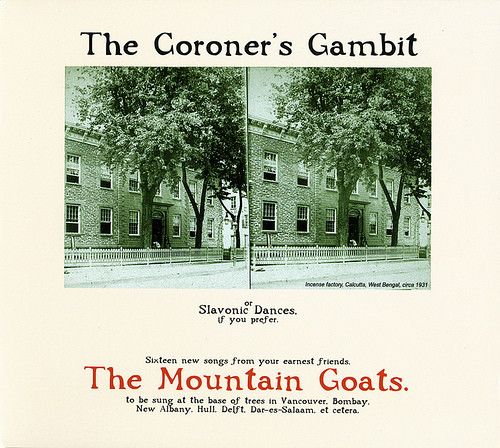 THE MOUNTAIN GOATS — THE CORONER'S GAMBIT¬†