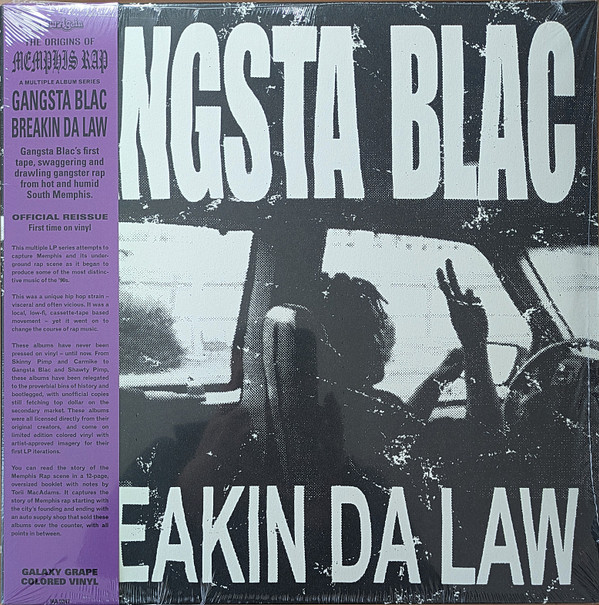 GANGSTA BLAC — BREAKIN DA LAW