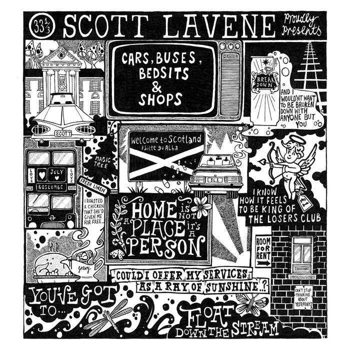 SCOTT LAVENE — CARS, BUSES, BEDSITS AND SHOPS
