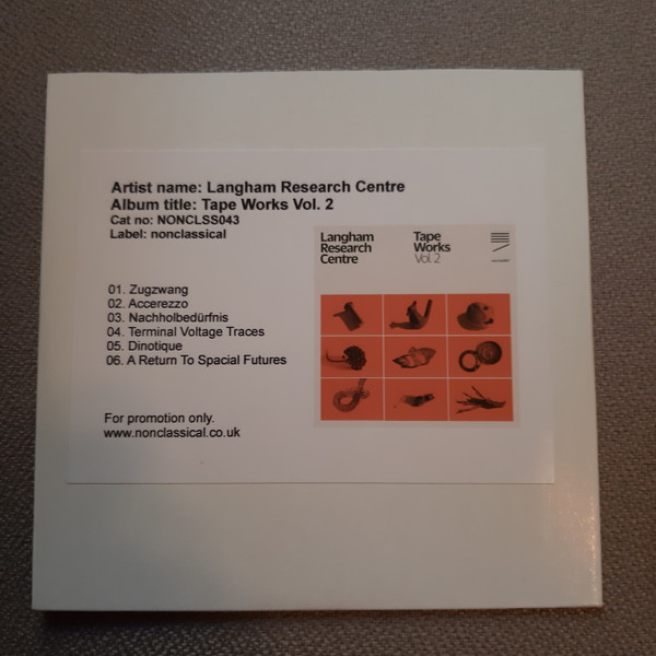 LANGHAM RESEARCH CENTRE — Tape Works. Vol. 2
