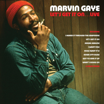 MARVIN GAYE — Lets Get It On... Live (Red Vinyl)