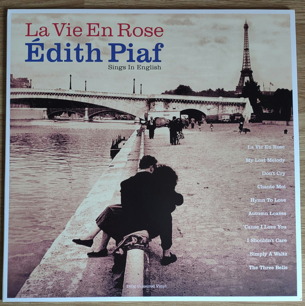 EDITH PIAF — La Vie En Rose Edith Piaf Sings In English (Royal Blue Vinyl)