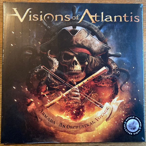VISIONS OF ATLANTIS — ARMADA - AN ORCHESTRAL VOYAGE (ORANGE VINYL)