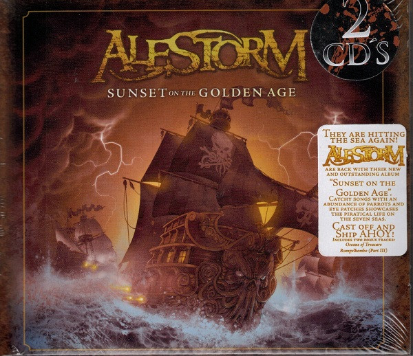ALESTORM — SUNSET ON THE GOLDEN AGE (ALTERNATE COVER VERS