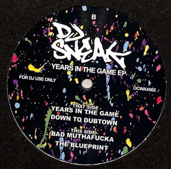DJ Sneak — Years In The Game EP