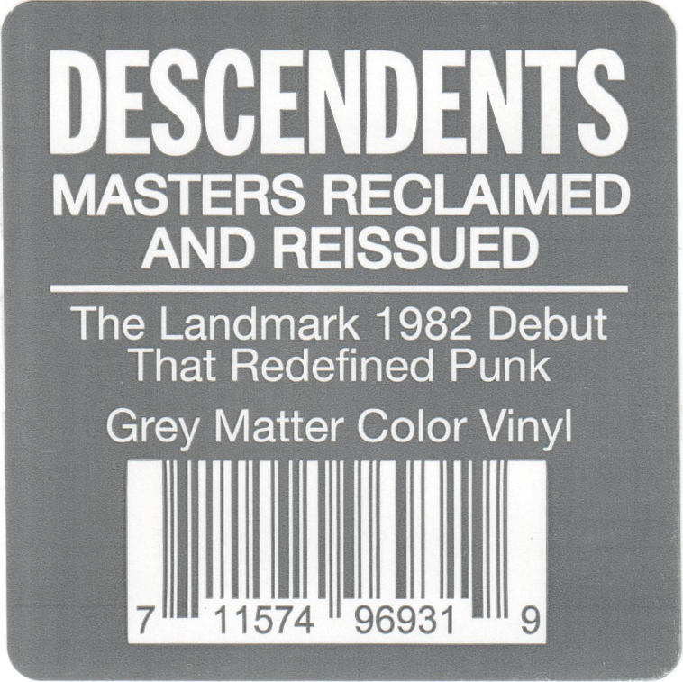 DESCENDENTS — Milo Goes To College (Grey Marble Vinyl)