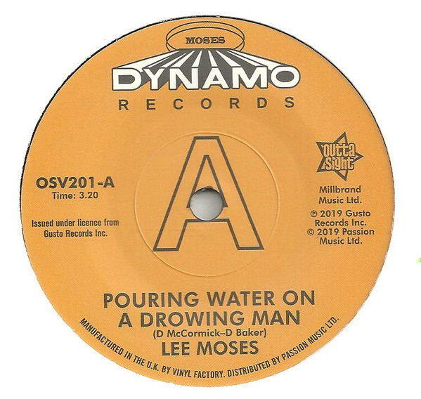 MOSESLEE — POURING WATER ON A DROWNING MA