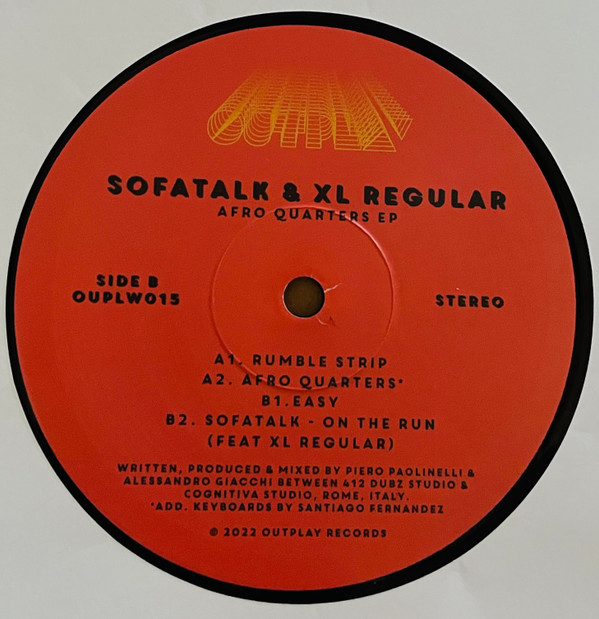 SOFATALK & XL REGULAR — Afro Quarters EP