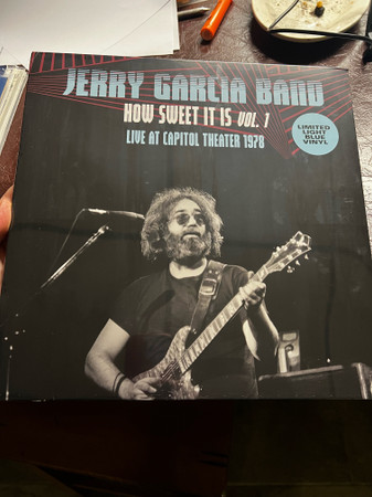 JERRY GARCIA BAND — How Sweet It Is Vol. 1 - Live At Capitol Theatre. Passic. Nj. March. 17Th 1978 Early Show (Light Blue Vinyl)