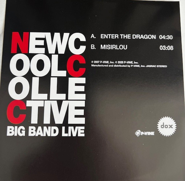NEW COOL COLLECTIVE BIG BAND — ENTER THE DRAGON / MISIRLOU