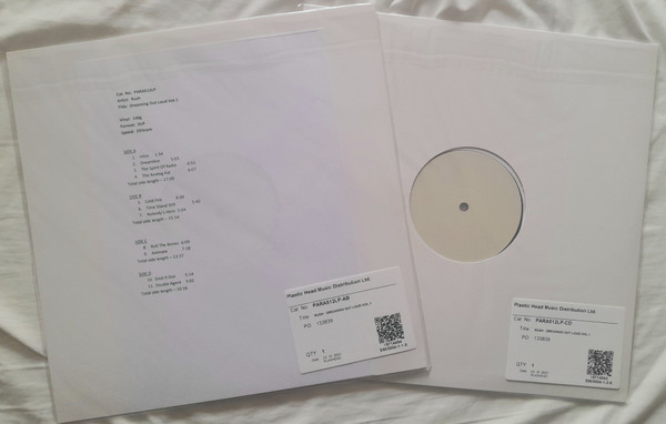 RUSH — Dreaming Out Loud Vol. 1