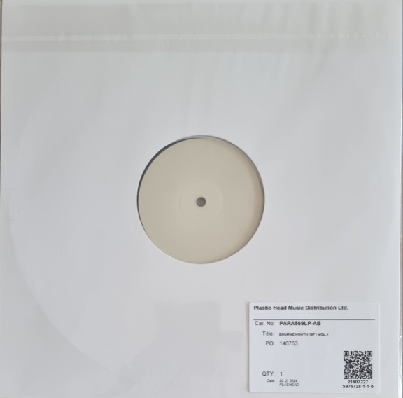 DEEP PURPLE — Bournemouth 1971 Vol. 1 (Purple Vinyl)