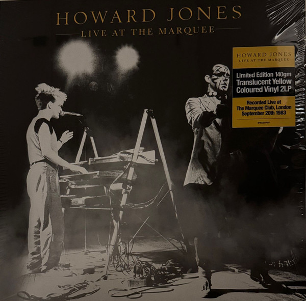 HOWARD JONES — Live At The Marquee (Transparent Yellow Vinyl)