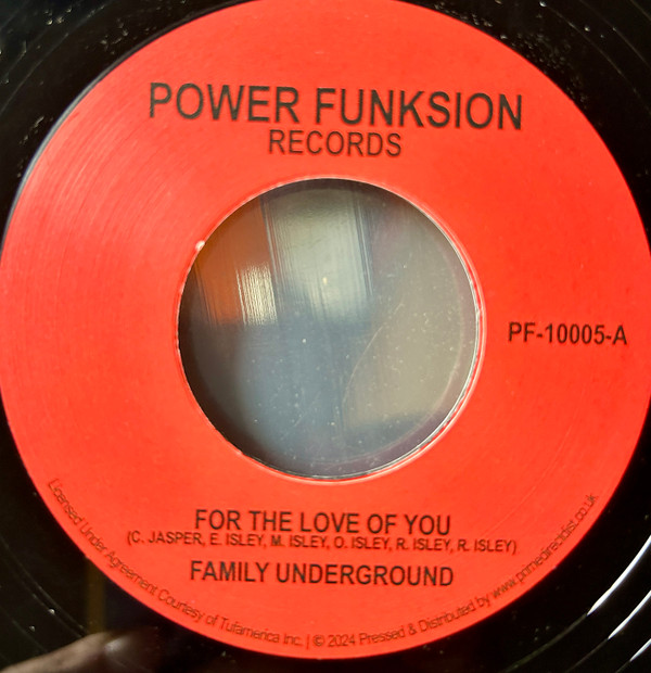 Family Underground — For The Love of you / Everybody Knows