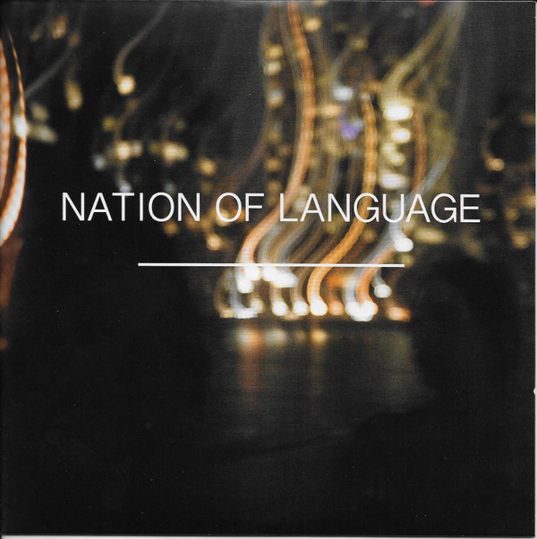 NATION OF LANGUAGE — FROM THE HILL