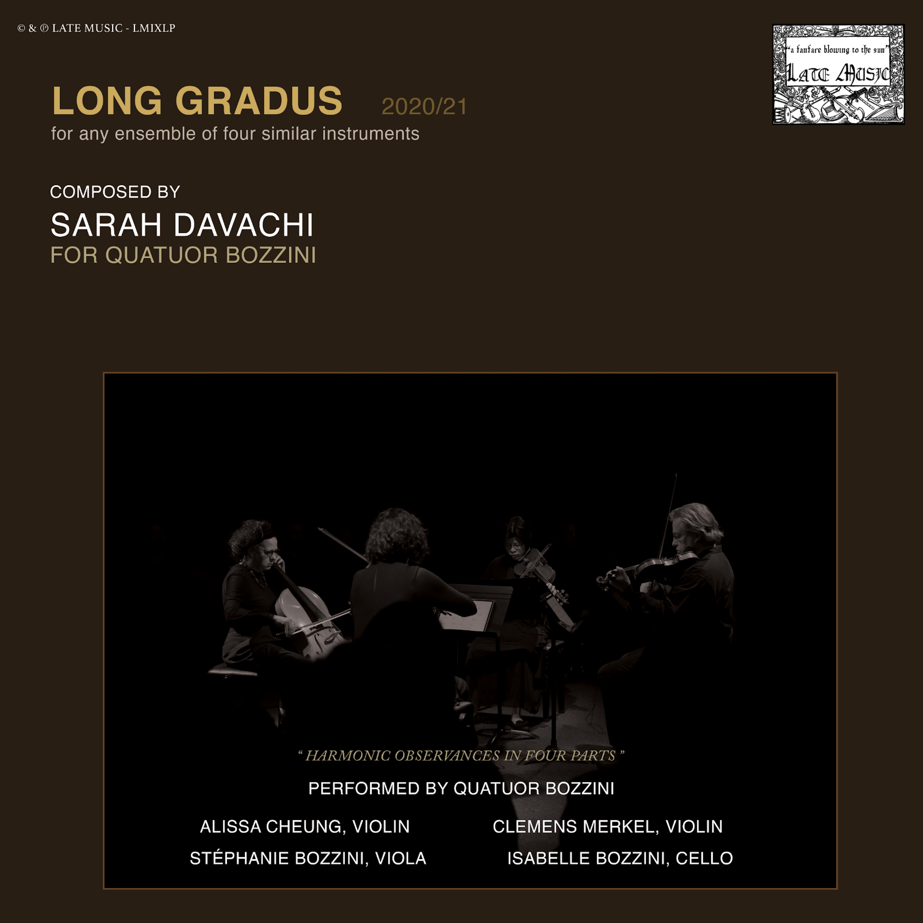 SARAH DAVACHI — LONG GRADUS